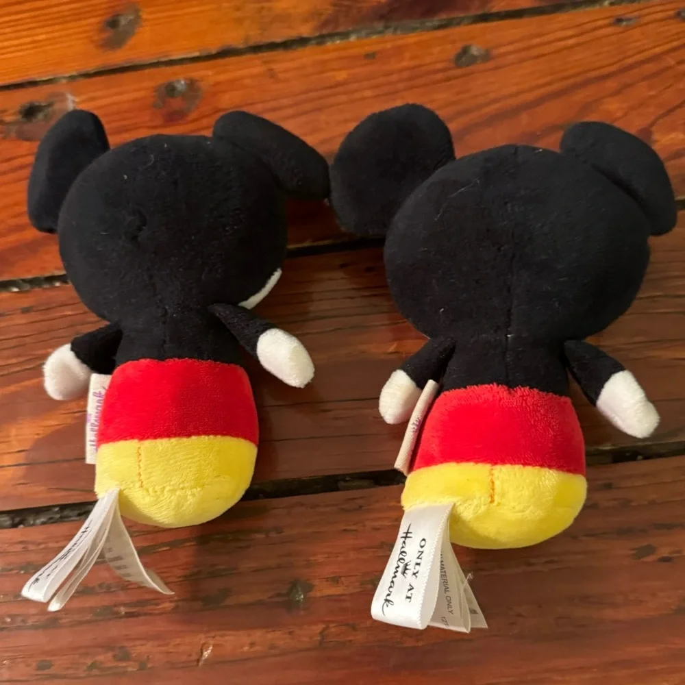 Set of 2 Hallmark Itty Bittys Disney Mickey Mouse